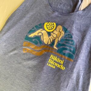 6-2026 Bella+ Canvas Blue  Tank Top Medium-MAUI BREWING CO.